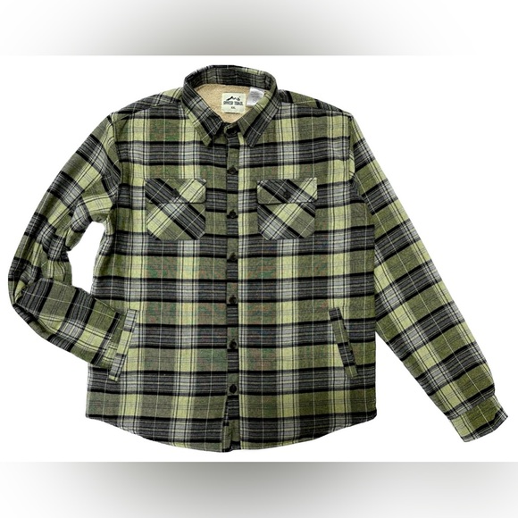 RIVER TRAIL - Mens Sherpa Lined Heavy Weight Flannel - 3 Pack, 3 Colors - NWT! - Picture 3 of 6